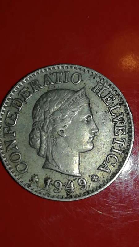 1949 Confoederatio Helvetica coin 10 Rappen (Switzerland)